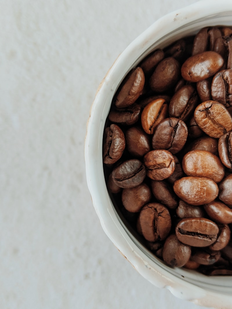 Premium Leaf & Bean specialty coffee bag with whole roasted beans